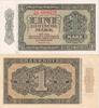 Banknoten 1 DEUTSCHE MARK DDR: 1948 Ro.340e I- -