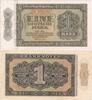 Banknoten 1 DEUTSCHE MARK DDR: 1948 Ro.340e I- -