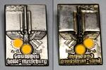 Militaria, Orden, Abzeichen Abzeichen Militaria Gau Appell 4.-6. Juni (o.J.) Halle Merseburg vz selten -