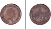 Altdeutschland 1 Groschen Preussen 1 Silber Groschen 1844 D s/f.ss -
