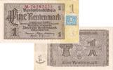 Banknoten 1 MARK DDR: 1 DEUTSCHE MARK 1948 Kuponausgabe Ro.330b I -