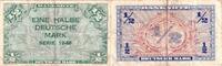 Banknoten 1/2 DEUTSCHE MARK 1948 BDL:  1948 Ro.230 III-IV III-IV 19,80 EUR Differenzbesteuert nach §25a UStG zzgl. 5,00 EUR Versand