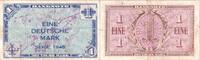 Banknoten 1 DEUTSCHE MARK BDL: 1948 Ro.232 III -