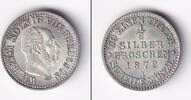 Altdeutschland 1/2 Groschen Preussen 1/2 Silber Groschen 1872 A f.st -