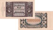 Banknoten 2 Mio. Mark 2 MILLIONEN MARK 1923 Ro.89b I-II -