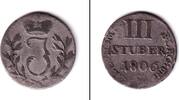 Altdeutschland Jülich Berg 3 Stüber 1806 Sr f.ss -