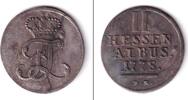 Altdeutschland 2 Albus Hessen Kassel 1778 BR f.vz -