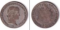 Österreich & Ungarn Österreich Ungarn Kaiserreich 10 Kreuzer 1845 B f.ss -