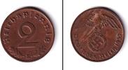 Drittes Reich 2 Pfennig DEUTSCHES REICH 2 Reichspfennig (J.362) 1937 E ss-vz -