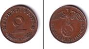Drittes Reich 2 Pfennig DEUTSCHES REICH 2 Reichspfennig (J.362) 1937 E ss+ -
