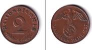 Drittes Reich 2 Pfennig DEUTSCHES REICH 2 Reichspfennig (J.362) 1937 E ss+ -