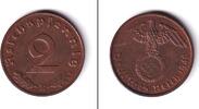 Drittes Reich 2 Pfennig DEUTSCHES REICH 2 Reichspfennig (J.362) 1940 E vz-st -