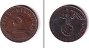 Drittes Reich 2 Pfennig DEUTSCHES REICH 2 Reichspfennig (J.362) 1940 J ss-vz -