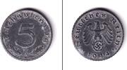 Drittes Reich 5 Pfennig DEUTSCHES REICH 5 Reichspfennig (J.370) 1944 A ss-vz selten -
