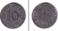 Drittes Reich 10 Pfennige DEUTSCHES REICH 10 Reichspfennig (J.371) 1945 E ss selten -