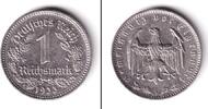 Drittes Reich 1 Mark DEUTSCHES REICH 1 Reichsmark 1933 E (J.354) ss-vz -