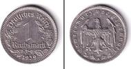 Drittes Reich 1 Mark DEUTSCHES REICH 1 Reichsmark 1939 A (J.354) ss+ -