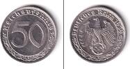 Drittes Reich 50 Reichspfennig DEUTSCHES REICH (J.365) 1939 A vz -