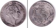 Altdeutschland 2 Taler Sachsen / Doppeltaler 1852 F ss -