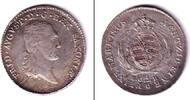 Altdeutschland 1/6 Taler Sachsen 1808 SGH f.vz -