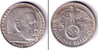 Drittes Reich 5 Mark DEUTSCHES REICH 5 Reichsmark 1936 D (J.367) ss+ -
