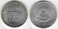 Deutschland ab 1945 20 Mark DDR Gedenkmünze Brandenburger Tor 1989 A SILBER f.st -
