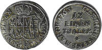 Altdeutschland 1/12 Taler Sachsen (Doppel-Groschen) 1763 EDC ss+ -