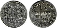 Altdeutschland 1/12 Taler Sachsen (Doppel-Groschen) 1764 IFoF ss -