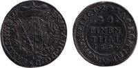 Altdeutschland 1/24 Taler Sachsen (Groschen) 1695 IK vz -