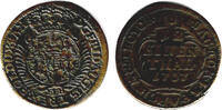 Altdeutschland 1/12 Taler Sachsen (Doppel-Groschen) 1707 EPH Falschmünze ss+ -