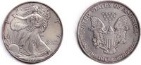 Alle Welt One Dollar USA 1 Dollar Liberty Silberunze vz-st -
