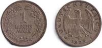 Weimarer Republik 1 Reichsmark DEUTSCHES REICH 1 Mark (J.319) 1925 J ss -