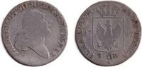 Altdeutschland 4 Groschen Preussen 1/6 Taler 1797 E s-ss -