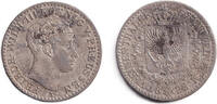 Altdeutschland 1/6 Taler Preussen 1822 A f.vz -