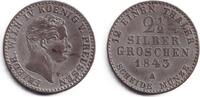 Altdeutschland 2 1/2 Groschen Preussen 1843 A ss -