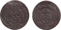 Altdeutschland 3 Pfennige Sachsen 3 Pfennig / Dreier 171? ILH ss/s -