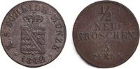 Altdeutschland 1/2 Groschen Sachsen 1/2 Neugroschen (5 Pfennige) 1842 G ss -