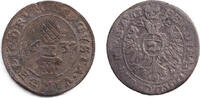 Altdeutschland 2 Kreuzer Augsburg 2 Kreuzer (Halbbatzen) 1637 f.ss -