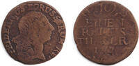 Altdeutschland 1/12 Taler Preussen 1/12 Taler 177? FALSCHMÜNZE s-ss -