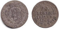 Altdeutschland 1/24 Taler Sachsen 1/24 Taler (Groschen) 1764 IFoF f.ss -