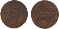 Altdeutschland 1 Pfennig Preussen 1 Pfennig 1797 A ss -