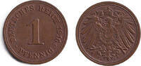 Deutsches Kaiserreich 1 Pfennig DEUTSCHES REICH 1 Pf. (J.10) 1916 E vz-st -