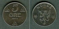 Alle Welt Ore NORWEGEN 5 Öre 1941 f. stgl. -