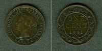 Alle Welt 1 Cent CANADA / KANADA 1881 H ss+ -