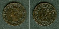 Alle Welt 1 Cent CANADA / KANADA 1895 ss+ -