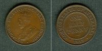 Alle Welt 1/2 Penny AUSTRALIEN One Half Penny 1917 f.vz/vz -