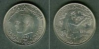 Alle Welt 1 Dinar TUNESIEN 1983 f.stgl. -