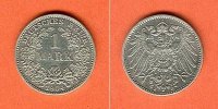 Deutsches Kaiserreich 1 Mark Deutsches Reich 1904 E vz/f.vz -