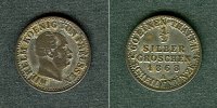 Altdeutschland 1/2 Groschen Preussen 1/2 Silber Groschen 1868 A ss/ss+ -