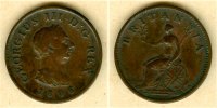 Alle Welt Farthing Großbritannien / Great Britain 1806 ss+ -